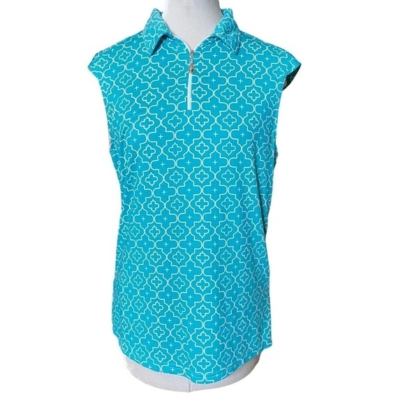 Emerald 18 Short Sleeve Top. Size Medium - Picture 1 of 6